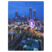 Georgia, Atlanta, het Centennial Olympisch Park Klembord (Achterkant)