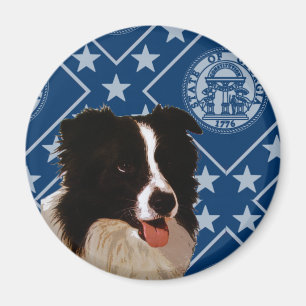 Georgia Border Collie Magneet
