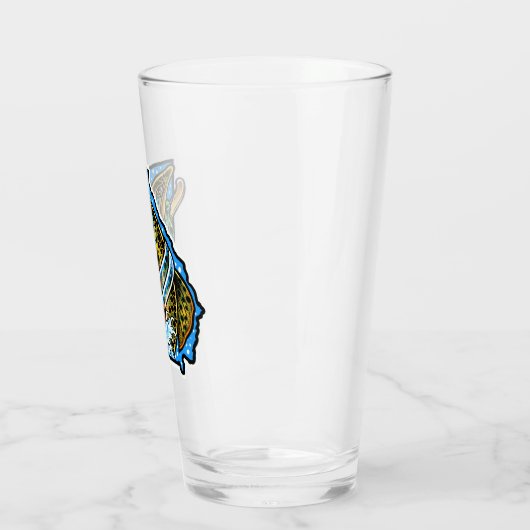 Georgia Brown Forel Craft Beer Pint Glas (Links)