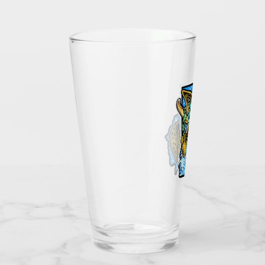 Georgia Brown Forel Craft Beer Pint Glas (Rechts)