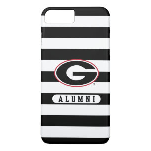 Georgia Bulldogs Alumni   Stripes iPhone 8 Plus / 7 Plus Hoesje