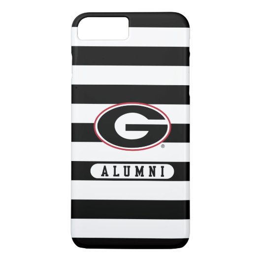 Georgia Bulldogs Alumni | Stripes Case-Mate iPhone Case (Achterkant)
