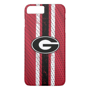 Georgia Bulldogs Logo   Jersey iPhone 8 Plus / 7 Plus Hoesje