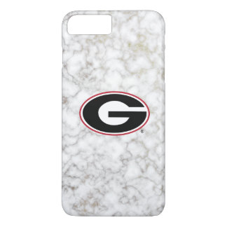 Georgia Bulldogs Logo | Marmer iPhone 8 Plus / 7 Plus Hoesje