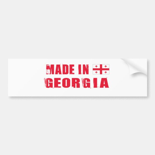 GEORGIA BUMPERSTICKER (Voorkant)