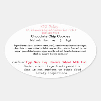 GEORGIA chalet droit alimentaire étiquette marché 