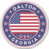 Georgia, Dalton Sticker (Voorkant)