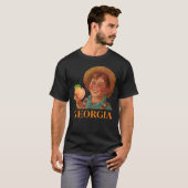 GEORGIA FARMER (Klassiek Retro) T-Shirt (Voorkant volledig)