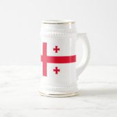 Georgia Flag Bierpul (Voorkant rechts)