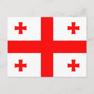 Georgia Flag Briefkaart