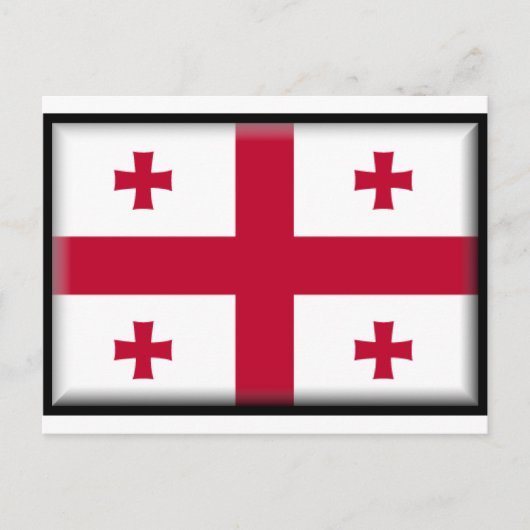 Georgia Flag Briefkaart (Voorkant)