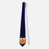 Georgia Flag Coat Arm Stropdas (Voorkant)