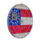 GEORGIA FLAG DARTBORD (Voorkant Links)