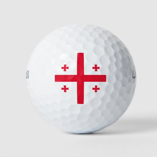 Georgia Flag Golfballen (Voorkant)