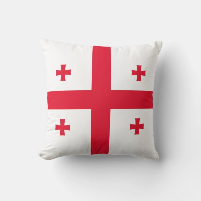 Georgia Flag Kussen (Voorkant)