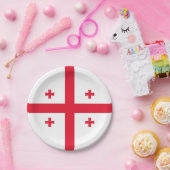 Georgia Flag Papieren Bordje (Feest)