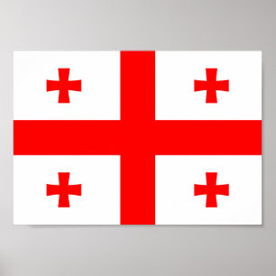 Georgia Flag Poster