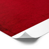 Georgia Flag Poster (Hoek)