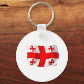 Georgia Flag Sleutelhanger (Voorkant)