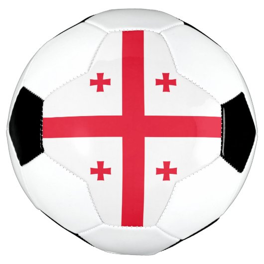 Georgia Flag Voetbal (Gedraaid)