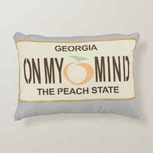 Georgia in mijn hoofd accent kussen