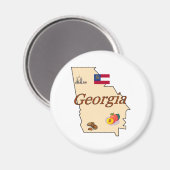 Georgia Magnet (Recto/Verso)