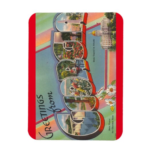 Georgia Magnet Magneet (Verticaal)