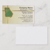 Georgia Map Visitekaartje (Voorkant / Achterkant)