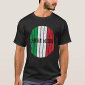 Georgia Meloni Italiaans Hero Italië Vlag Mannen T-shirt (Voorkant)