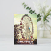 Georgia National Fair, Perry GA Briefkaart (Staand voorkant)