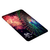 Georgia National Fair, Perry GA Magneet (Rechterzijde)