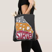 Georgia Nickname Word Art Draagtas (Dichtbij)