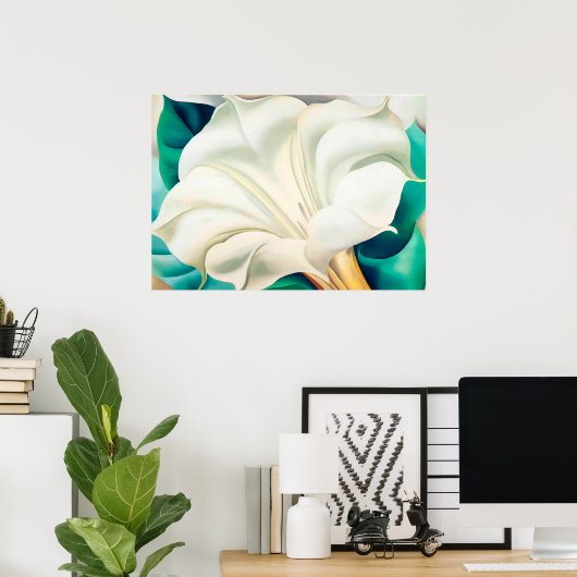 georgia o ' keeffe poster (Thuiskantoor)