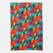 Georgia O'Keefe 1919 Red Canna Theedoek (Verticaal)