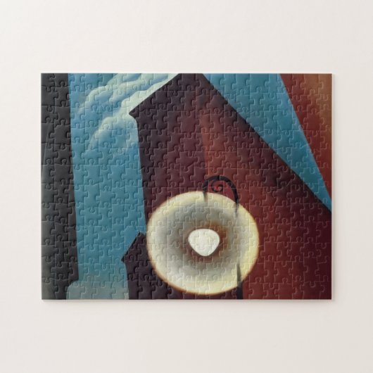 Georgia O'Keeffe calle nueva york luna Legpuzzel (Horizontaal)