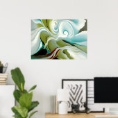 Georgia O'Keeffe - Formulier Natuur Poster (Thuiskantoor)