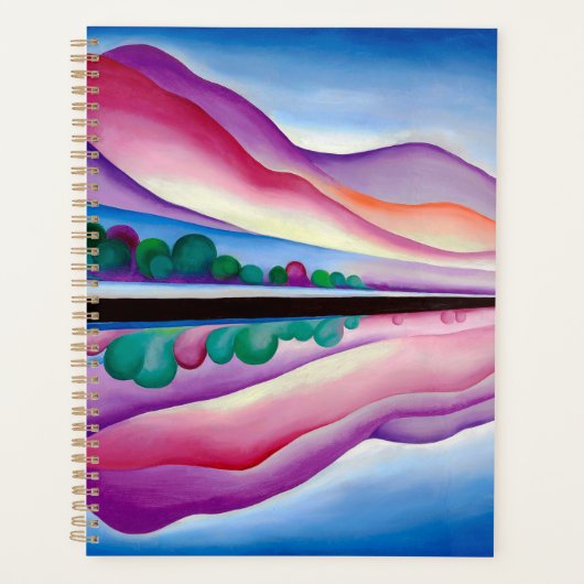 Georgia O'Keeffe, Lake George Reflection (1921) (Devant)