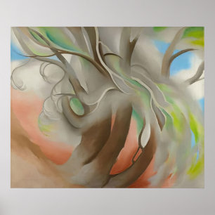 Georgia O'Keeffe - Lenteboom nr. II - Precisie Poster