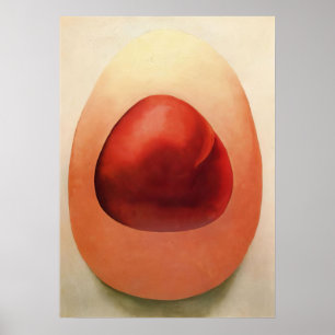 Georgia O'Keeffe - Rode en Roze Rotsen - Precisie Poster