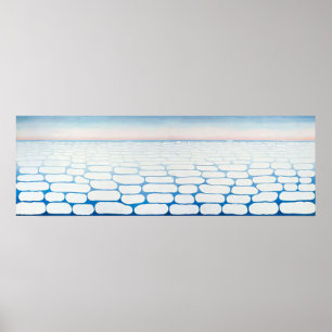 Georgia O'Keeffe - Wolken boven IV - 1965 Poster