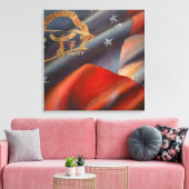 Georgia On My Mind - Canvas Kunstdruk Afdruk (Insitu (Woonkamer))