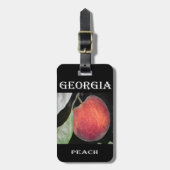Georgia Peach Bagagelabel (Voorkant verticaal)