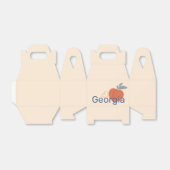 Georgia Peach Bedankdoosjes (Uitgevouwen)