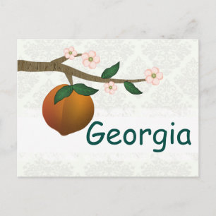 Georgia Peach Briefkaart