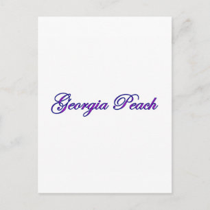 Georgia Peach Briefkaart