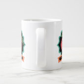 Georgia Peach Logo Extra Grote Beker (Achterkant)