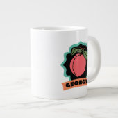 Georgia Peach Logo Extra Grote Beker (Voorkant rechts)