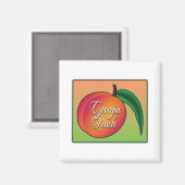 Georgia Peach Magneet (Voorkant / Achterkant)