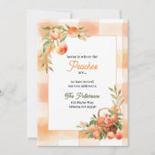 Georgia Peach Moving Faire-part (Devant)