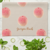 Georgia Peach Pattern Kitchen Towels  Theedoek (Gevouwen)